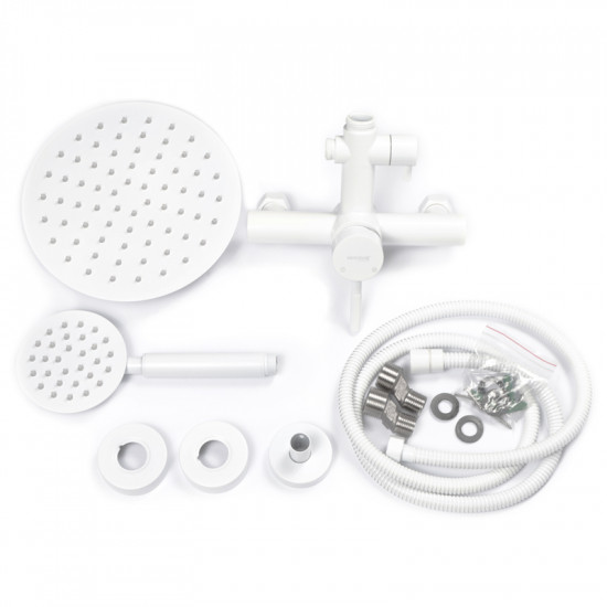 Душова колона зі змішувачем Mixxus SUS-003-J White з нерж. стали SUS304 (MI5757) Душова колона зі змішувачем Mixxus SUS-003-J White з нерж. стали SUS304 (MI5757)