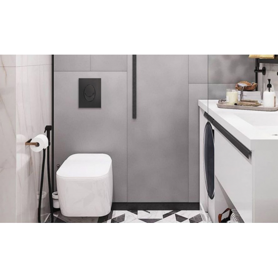 Інсталяція для підвісного унітазу Koer KT-0407 500x126x1150mm, без панелі змиву (KR5341)