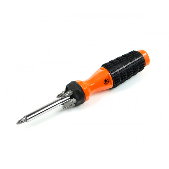 Викрутка універсальна зі змінними бітами 6 в 1 Polax (40-003)