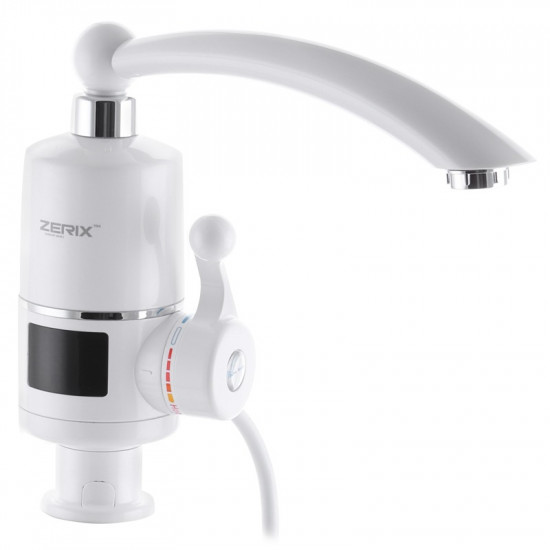 Проточний водонагрівач Zerix ELW16-E (з індик. темп.) (ZX3265)