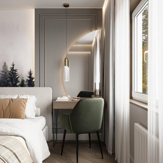 Дзеркало Mixxus Premium TOPPER MS02-75x100 (LED Touch, Anti-fog, димер (3-6,5kK)) (MP6634)