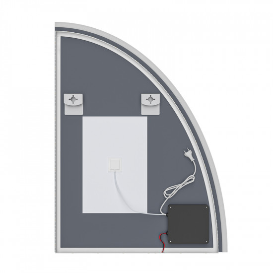 Дзеркало Mixxus Premium TOPPER MS02-75x100 (LED Touch, Anti-fog, димер (3-6,5kK)) (MP6634)