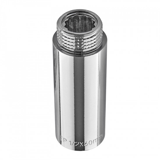 Подовжувач Europroduct EP.E060.Chr - 1/2"MF-60мм хром (EP6128)