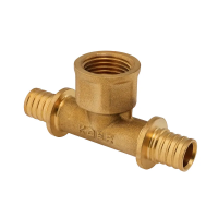 Трійник перехідний з ВР Koer KA.T16-06F-16 - 16(2.2mm) x 1/2"F x 16(2.2mm) (KR4894)