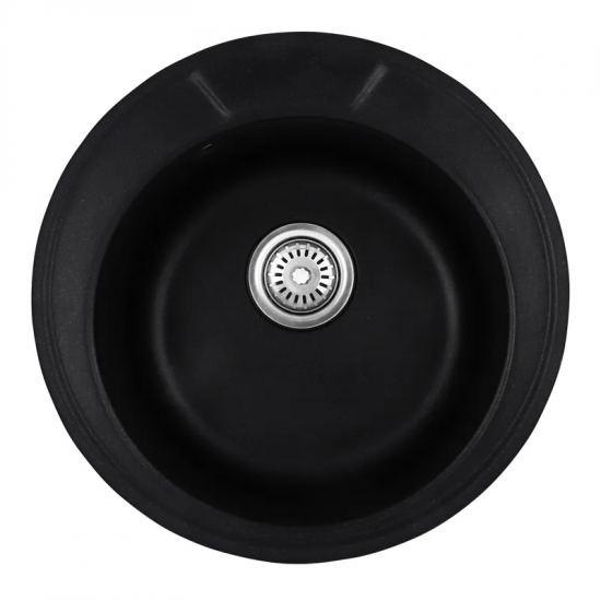 Мийка кухонна Haiba HB8301-G226 Black 490x180 (HB0971)