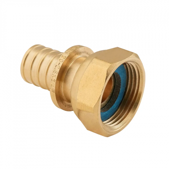 Перехідник з накидною гайкою під плоске ущільнення Koer KA.A08F-16S - 16(2.2mm) x 3/4"F (KR4866)