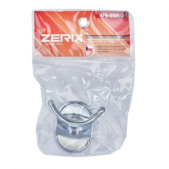 Гачок двойной Zerix AFB-0105-2 (ZX5048)