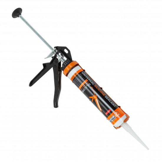 Пістолет для герметика напівзакритий з тріскачкою Polax (26-006)