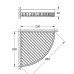 Полиця у ванну кутова Grohe Selection Cube (40809000)