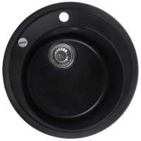 Мойка кухонная Zerix ZS-510R-14 Чёрный металлик (ZX4538)