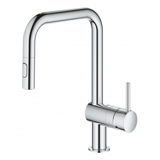 Смеситель для кухни с выдвижным изливом Grohe Minta (32322002)