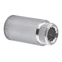 Под verläng Europroduct EP.E040.Chr - 1/2"MF-40мм хром (EP6126)