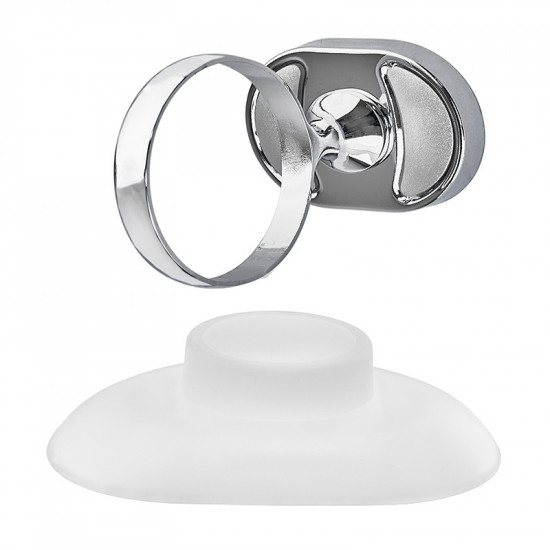 Мильниця настінна (скло) Zerix AFB-0102 (ZX5059)