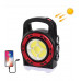 Фонарь переносний 6678-3LED+5COB, power bank, Li-Ion акум., сонячна батарея, ЗУ microUSB, Box (20012)