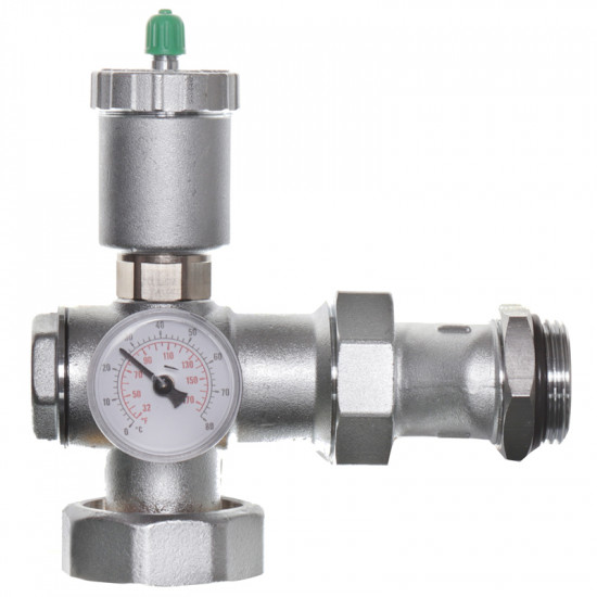 Змішувальна група термостатична з ексцентриками Roho R71-100075 - 1"х3/4" (без насосу) (RO0150)