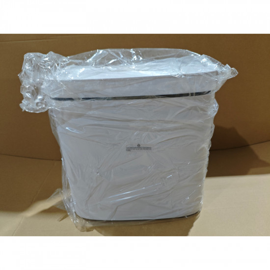 Відро для сміття сенсорне овальне Mixxus Flat-TC0109 White 9 л колір білий (MI7074)