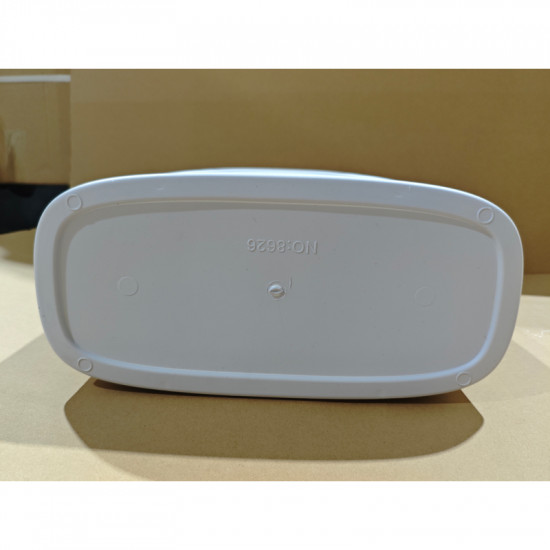 Відро для сміття сенсорне овальне Mixxus Flat-TC0109 White 9 л колір білий (MI7074)