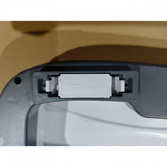 Відро для сміття сенсорне овальне Mixxus Flat-TC0109 White 9 л колір білий (MI7074)