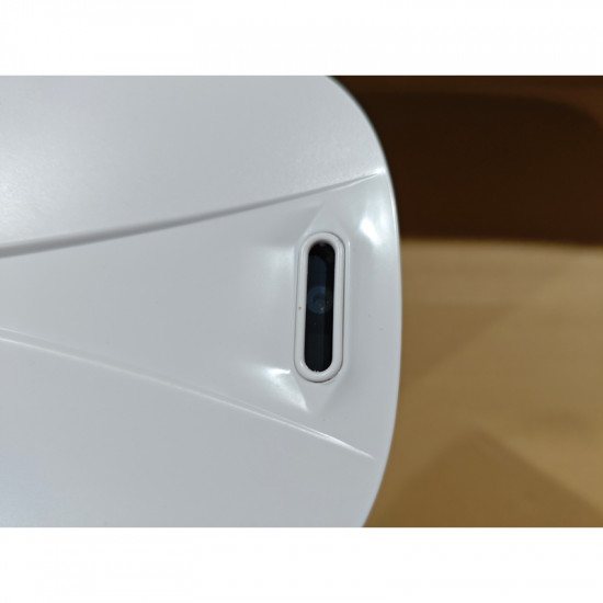 Відро для сміття сенсорне овальне Mixxus Flat-TC0109 White 9 л колір білий (MI7074)