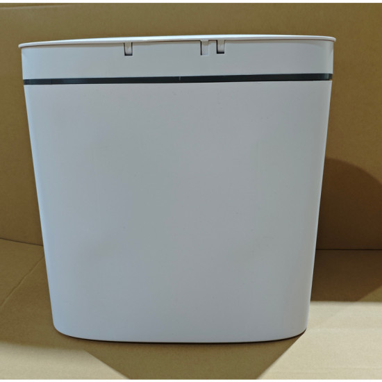 Відро для сміття сенсорне овальне Mixxus Flat-TC0109 White 9 л колір білий (MI7074)