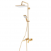 Душова колона зі змішувачем HAIBA GAUDI 009-J BRUSHED GOLD (HB9584)