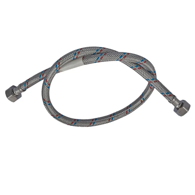 Гибкий шланг для подключения воды гайка 1/2'' - гайка 1/2'' (40 см) Zerix (ZX1550)