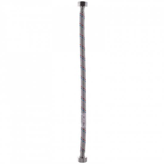 Гнучкий шланг для підключення води гайка 1/2'' - гайка 1/2'' (40 см) Zerix (ZX1550)