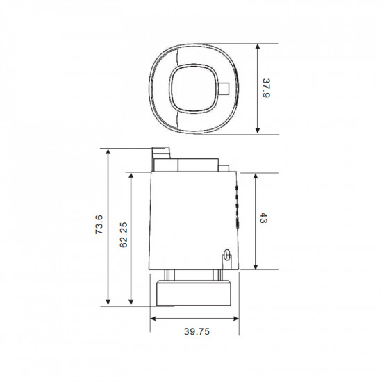 Сервопривод Koer KR.1342 - M30x1.5 (KR4968)