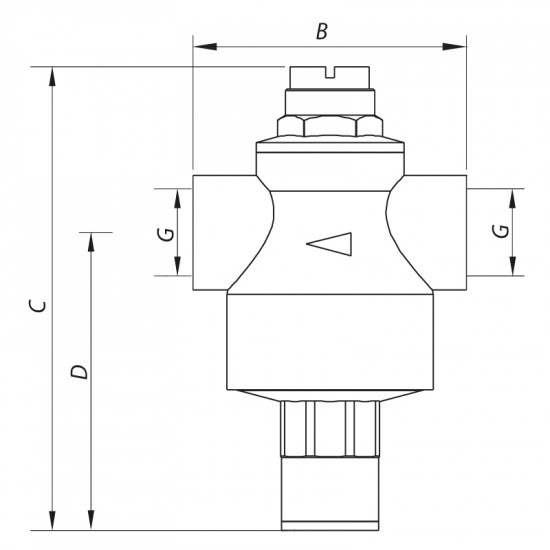 Редуктор тиску Koer KR.1251 3/4 "(KR2661)