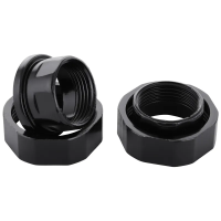 Комплект гаек VODOMET для циркуляционного насоса (пара) ДУ 32 (2"-1 1/4") черные (VO4314)