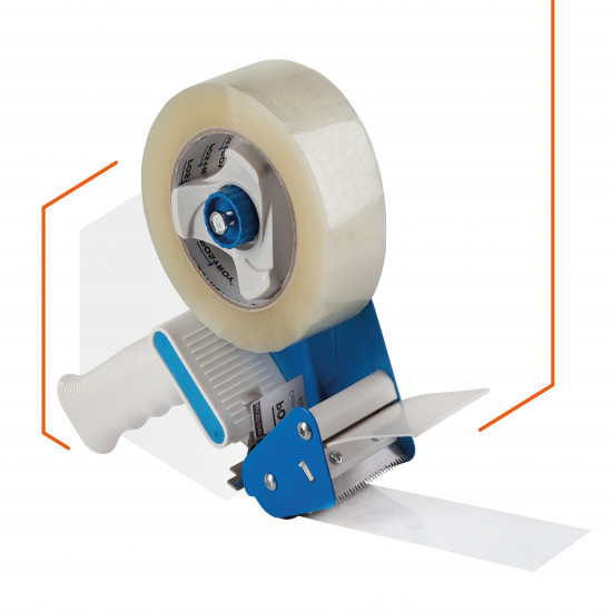 Клейка стрічка Polax скотч пакувальний 300 м x 45 мм (101-046)