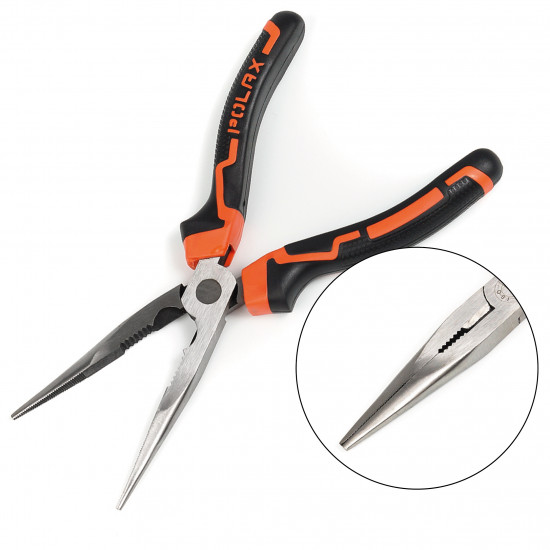 Довгогубці Polax 180 мм Cr-V (35-018)