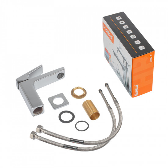 Змішувач для умивальника Haiba Turin 001 Nut (10 шт/ящ)