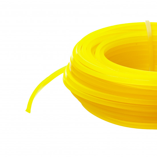 Жилка для тримера "Квадрат" 2,4 мм Polax 15 м (70-062)