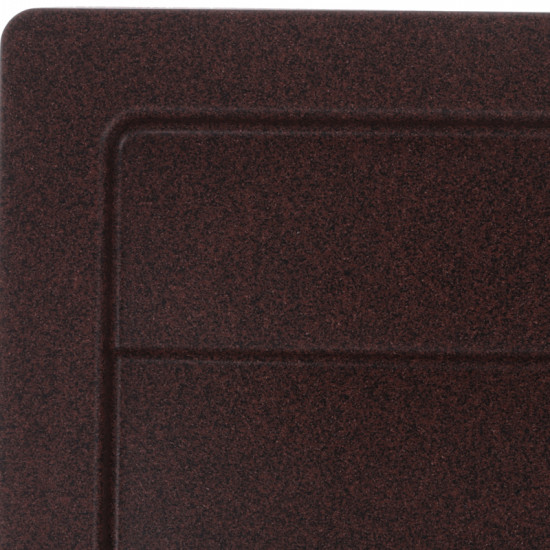 Мийка кухонна Zerix ZS-6550S-12 Коричнева (ZX4544)