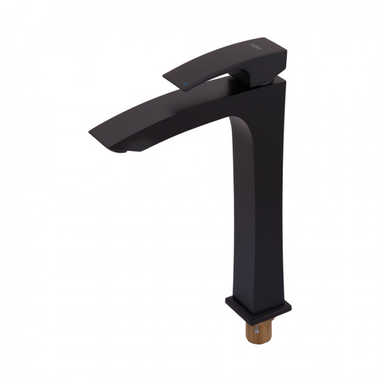 Змішувач для умивальника Koer KB-11007-05 високий (Колір чорний) (KR3441)