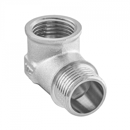 Кут Nolf NFC.L06FM-N-1/2'' MF нікельований (NF3105)