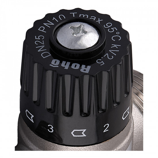 Клапан змішувальний Roho R1207-100 - 1" ЗР термостатичний (35-60*C) (RO1022)