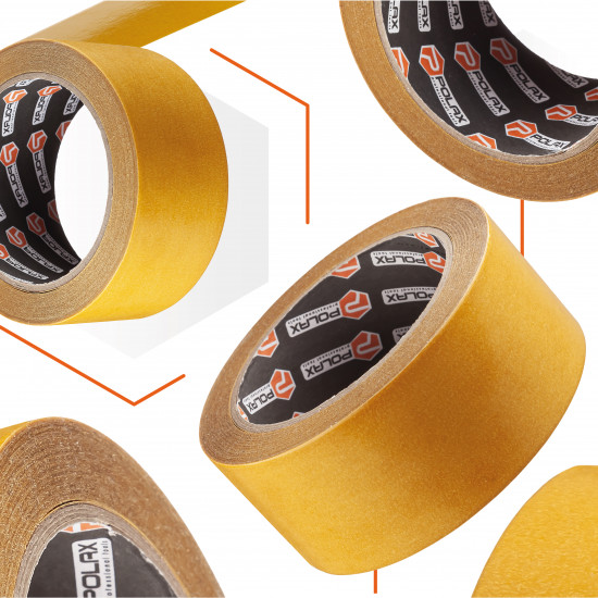 Скотч двосторонній Polax клейка стрічка на поліпропіленовій основі 50 мм х 25 м (101-003) Скотч двосторонній Polax клейка стрічка на поліпропіленовій основі 50 мм х 25 м (101-003)