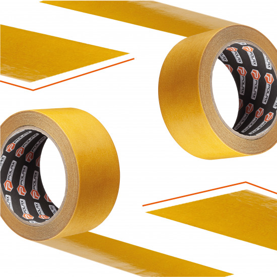 Скотч двосторонній Polax клейка стрічка на поліпропіленовій основі 50 мм х 25 м (101-003) Скотч двосторонній Polax клейка стрічка на поліпропіленовій основі 50 мм х 25 м (101-003)