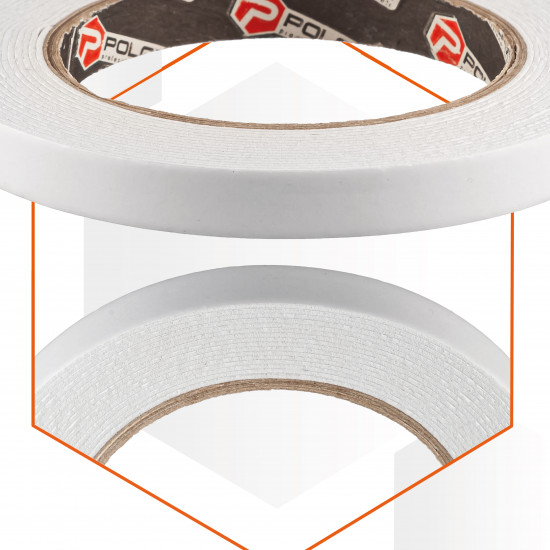 Скотч двосторонній Polax клейка стрічка на спіненій основі 15 мм х 5 м (101-029) Скотч двосторонній Polax клейка стрічка на спіненій основі 15 мм х 5 м (101-029)