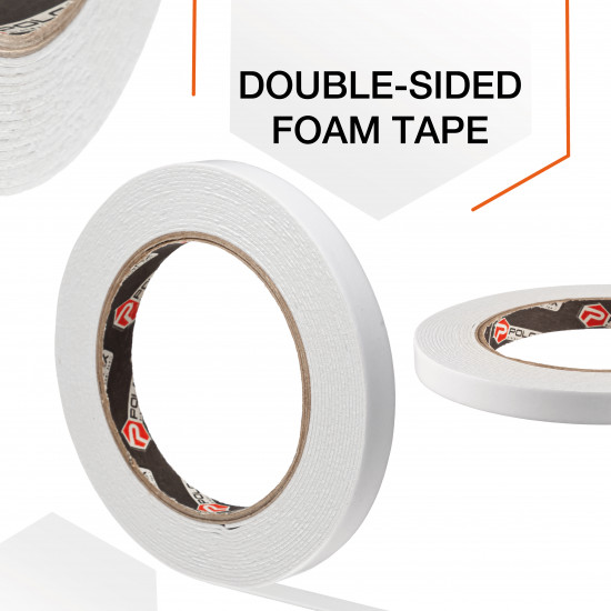 Скотч двосторонній Polax клейка стрічка на спіненій основі 15 мм х 5 м (101-029) Скотч двосторонній Polax клейка стрічка на спіненій основі 15 мм х 5 м (101-029)