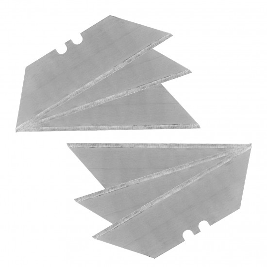 Комплект лез Polax трапецієподібний 19 мм, 10 шт (23-008)