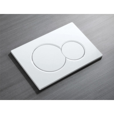 Панель змиву KOER KT-0601-03 пластикова, кнопка кругла (KR5175)