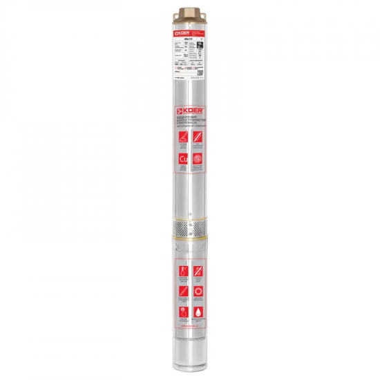 Насос свердловин. центробіжний. + пульт KOER 4SDM 2/15 (KP2629)