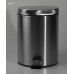 Ведро для мусора круглое Zerix Solo-TC0103 SS Цвет 3 л цвет нержавейка (ZX5895)
