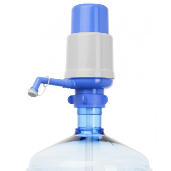 Помпа для воды механическая Виапласт Lilu Standart с гайкой для бутылей 11-19 л. (00071)