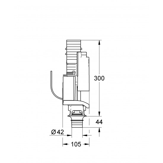 Змивний клапан Grohe (38736000)