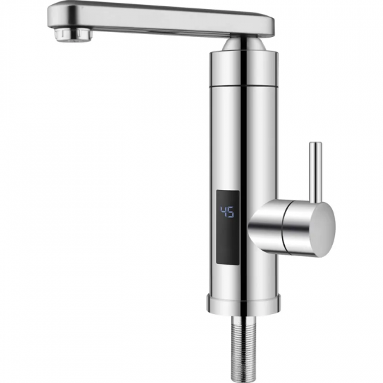 Водонагрівач проточний ZERIX ELW31-E 3,3 kW, нерж (ZX5578)