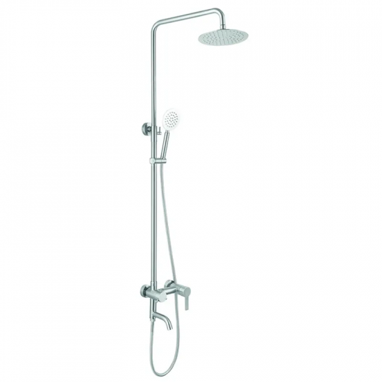 Душова колона зі змішувачем з нерж. стали SUS304 Zerix NOX-009-J (ZX3263)